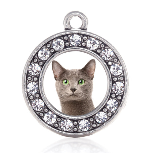 Birman Cat Circle Charm