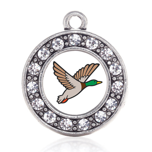 Duck Season Circle Charm