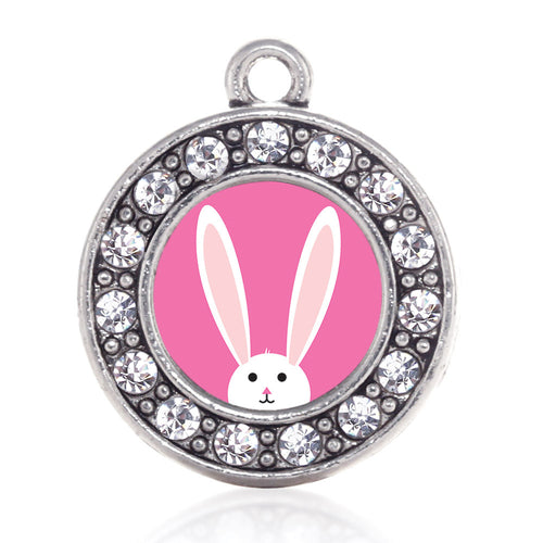 Bunny  Circle Charm