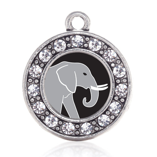 Elephant Circle Charm