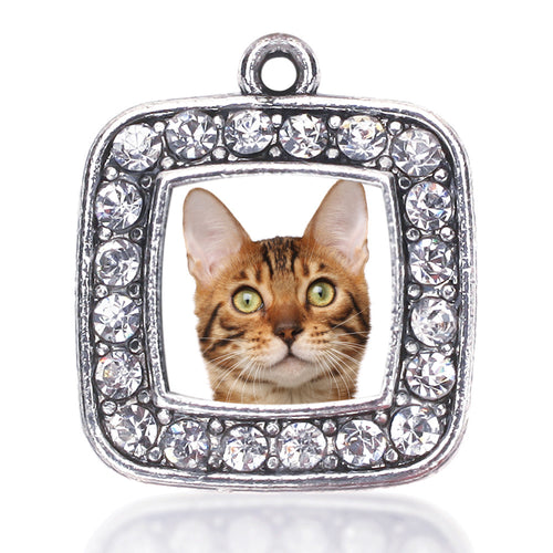 Bengal Cat Square Charm